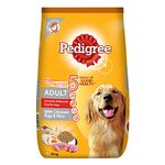 Pedigree Adult Dry Dog Food Food (High Protein Variant) Chicken, Egg & Rice, 10kg Pack