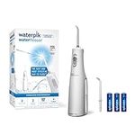 Waterpik Cordless Water Flosser, Battery Operated & Portable for Travel & Home, CDA Validated Cordless Express, Waterproof, White WF-02