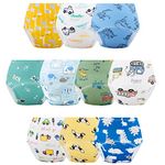 JackLoveBriefs 7 Pack Potty Training Pants for Boys Girls, Learning Designs Training Underwear Pants 5T Multicolor