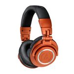 Audio-Technica ATH-M50xBT2MO Wireless Over-Ear Headphones, Lantern Glow Metallic Orange