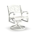 Homestyles Sanibel White Swivel Rocking Chair