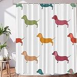 BaoNews Cute Dachshund Decor Shower