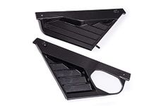 Extreme Online Store Replacement for 2020-Present Chevrolet Corvette C8 Coupe Models | GM Factory Style Add-On Rear Engine Bay Panel Cover (Carbon Fiber)