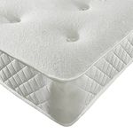 Sleep Factory Limited Memory Foam Open Sprung Mattress Luxury 10" Deep 4FT6 Double (135 x 190 cm)