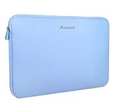 Aucase Laptop Case Sleeve 13.3 14 Inch, Thickest Lightest Water Resistant Neoprene Protective Laptop Bag for Men and Women, Compatible with MacBook 15.3''/ Air 15'' M3 M2, Chromebook