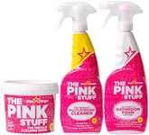 Stardrops - The Pink Stuff - The Miracle Cleaning Paste, Multi-Purpose Spray, And Bathroom Foam 3-Pack Bundle