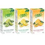 True Lemon, Lime & Orange 100ct Dispensers, 0 Calorie Drink Mix Packets For Water, Sugar-Free Citrus Flavouring Powder Packets, Water Flavour Packets Made with Real Citrus (1 x 100ct each flavour)