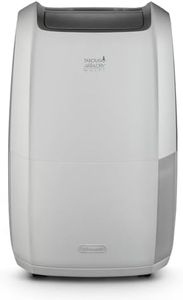 De’Longhi Tasciugo AriaDry Multi - Tragbarer Luftentfeuchter, 25L/Tag Feuchtigkeitsentzug, Wäschetrockner, Anti-Schimmel, Geringe Geräuschentwicklung, Timer, Weiß (DDSX225)