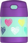 290mL Stainless Steel Non-Licensed FUNtainer® Food Jar, Hearts