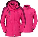 donhobo Womens 3 In 1 Jackets Fleec