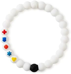 Lokai Bead Bracelets for Women & Men, The Cause Collection - Support Breast Cancer, Diabetes, Autism, & Alzheimer's Awareness - Animal Rescue & Mental Health Awareness Silicone Beaded Bracelet, 6 Inch