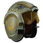 Star Wars The Black Series Trapper Wolf Electronic Helmet The Mandalorian Collectible Roleplay Full Scale Lights and Sounds