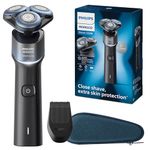 Philips Norelco Shaver 5000X, Rechargeable Wet & Dry Shaver with Precision Trimmer and Storage Pouch, X5006/85