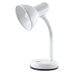 HOMELIFE 35w 'Classic' Flexi Desk Lamp with Versatile Flexible Neck - Integral On/Off Switch - Approx. 34cm Height - L958WH - Diamond White