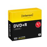 Intenso DVD+R 4.7 GB 16x - Blank DVDs (4.7 GB, DVD+R, 120 mm, Slimcase)