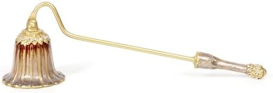 bordorsse Candle Snuffer, Candle Extinguisher with Long Durable Handle, Vintage Wax Snuffer, Decorative Wick Snuffer, Perfect for Candle Lovers as Gifts