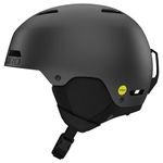 Giro Ledge MIPS Ski Helmet - Snowboard Helmet for Men, Women & Youth - Matte Graphite - XL (62.5-65cm)