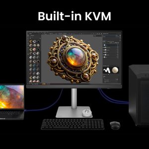 BenQ 27" 5K Monitor – PD2730S Ultra HD Display