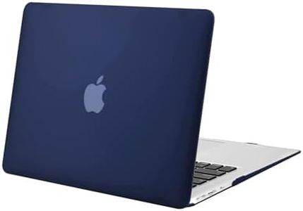MOSISO Funda Dura Compatible con MacBook Air 13 Pulgadas (A1369 / A1466, Versión 2010-2017), Ultra Delgado Carcasa Rígida Protector de Plástico Cubierta, Azul Marino