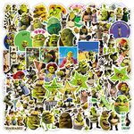 TZGD Monster Stickers 100PCS Waterproof Vinyl Cool Anime Stickers for Kids Teens Adults for Computer Water Bottle Skateboard Decorations