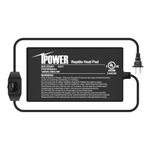 iPower Reptile and Amphibian Heat Mat, 4" x 7", 4W, Black