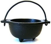 Cast Iron Cauldron w/Handle, Ideal 