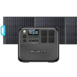 BLUETTI Portable Power Station AC200L with 200W Solar Panel Included, 2048Wh LiFePO4 Battery Backup w/ 4 2400W AC Outlets (3600W Power Lifting), Solar Generator for Camping, Home Use, Emergency