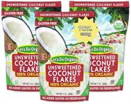 Lets Do Organics: Organic Coconut Flakes, 7 oz (3 pack)