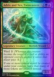 Magic: The Gathering Singles MTG Magic: The Gathering - Adrix and Nev, Twincasters (9) - Foil Printing 995FO Commander 2021 C21, Multi-colored (C219)