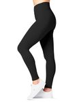 SATINA High Waisted Leggings for Women - Women’s Leggings in Capri and Full Lengths - Yoga Pants - Regular and Plus Sizes