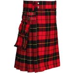 Men's Wallace Tartan Modern Utility Kilt with Pockets I Kilts for Men (as8, Numeric, Numeric_40, Regular, Regular)