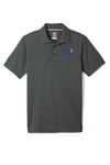 French Toast Short Sleeve Performance Polo Shirt for Kipp Texas School, High School Grey, XXL