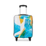 Safari Luma 55 Cms Small Cabin Trolley Bag Hard Case Polycarbonate 4 Wheels 360 Degree Wheeling System Luggage, Trolley Bags for Travel, Suitcase for Travel, Multicolour