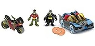 Fisher Price Imaginext DC Super Friends, Batmobile & Cycle