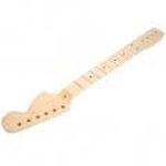 22 Fret Maple Guitar Neck, Wood ColorFingerboard Guitar Neck Replacement for ST Electric Guitar