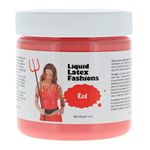 Liquid latex fashions body paint 4 oz - red