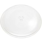 Replacement General Electric/G.E. JVM1790SK01 Microwave Glass Plate - Compatible General Electric/G.E. WB49X10114 Microwave Glass Turntable Tray - 13 1/2" (345mm)