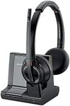 Plantronics Savi W8220-M Wireless Bluetooth, 207326-02 (Wireless Bluetooth DECT 32 mm Stereo Headset)