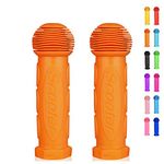 OTFAITP Scooter Grip Handlebar 1 Pair Bicycle Grip Fit for 2-3-4 Wheels Kid Kick Scooters,Children Bike,Drifting Scooter,Swing Scooter (Orange)