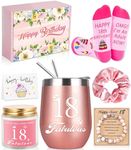 18th Birthday Gifts for Girls, 18th 18 Year Old Girl Birthday Gifts for Her, Daughter, Niece, Granddaughter, Sister, Bestie, Girlfriend, Unique Best Birthday Gifts for 18 Year Old Girl