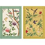 Caspari Chinese Wallpaper Playing Cards, Multi-Colour, Set of 2