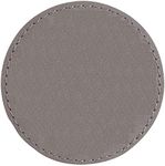 Round Laserable Leatherette Patch w