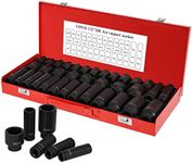 ADVWIN 35-Piece 1/2-Inch Drive Deep