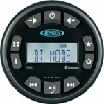 Jensen JMS3RTL Compact Bluetooth AM/FM/USB/WB Waterproof Stereo - 3", Black