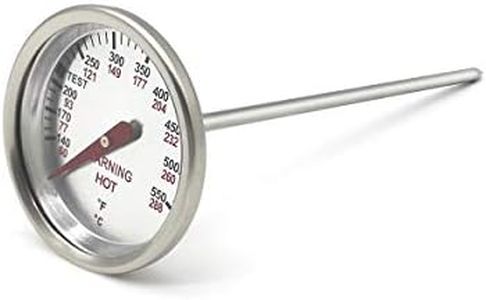 9815 & 62538 Accurate Grill Thermometer Replacement for Weber Genesis Silver B/C, Genesis Gold B/C, Genesis 1000-5500 Series, Temperature Gauge with a 5” Prong, Thermostat for Weber Gas Grill