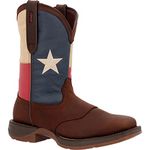 Durango Men's 11" Flag Pull-on Db4446-m Traditional Cowboy Boots, Red/White/Blue/Brown, UK