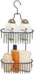 simplywire – 2 Tier Hanging Shower Caddy – Rust Resistant - Grey