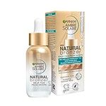 Garnier Ambre Solaire Natural Bronzer, Self Tan Drops for Face, Hyaluronic Acid & Coconut Water, Tailor Made Glow, Gradual & Natural Fake Tan, Approved by Cruelty Free International, Vegan, 30ml