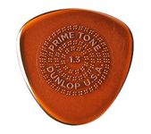 Dunlop Primetone Semi-Round 1.3mm Sculpted Plectra (Grip) - 3 Pack