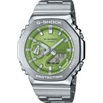 Casio Men's Analogue-Digital Quartz Watch with Stainless Steel Strap GM-2110D-3AER